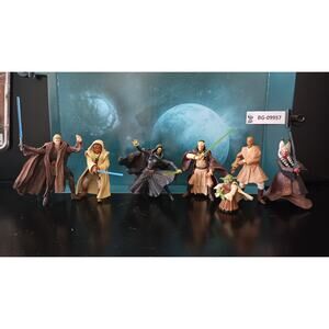 Star Wars SAGA Jedi Bundle Lot – 7‑Figure Set